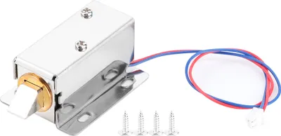 Produktbild von DC 12 V Miniatur-elektromagnetisches Schloss, elektrisches Steuerschloss für Schrank, Schublade, Box