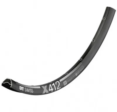 Image de Jante DT Swiss X 412, taille : 27,5 pouces, nombre de trous : 32
