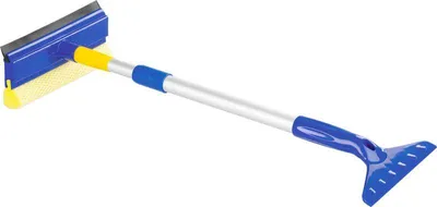 Image de Raclette Neco 20-1234-11, 200 mm, pour voiture et vitres, télescopique, avec éponge et grattoir