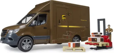 Produktbild von BRUDER 02678, Liefer-LKW-Modell, Vormontiert, 1:16, MB Sprinter, Beide Geschlechter, Acrylnitril-Butadien-Styrol (ABS)