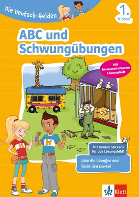 Produktbild von Die Deutsch-Helden ABC und Schwungübungen 1. Klasse