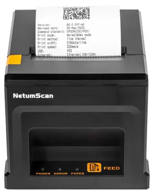 Thermischer Bon-Drucker 80 mm, USB, 300 mm/s, Auto-Cutter