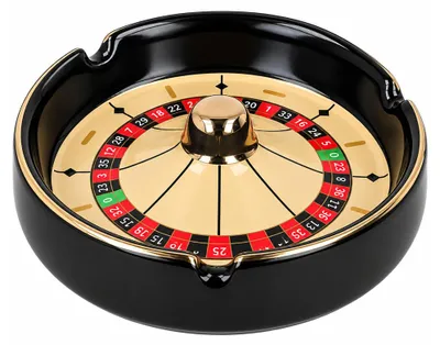 Produktbild von Zorr Aschenbecher im Roulette-Design aus Keramik