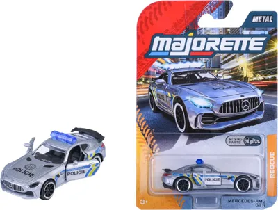 Produktbild von Majorette Polizeiwagen aus Metall, tschechische Version