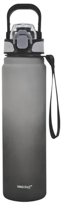 Produktbild von Trinkflasche Wasserflasche 1L, Mit Verschluss, Bpa-Frei, Auslaufsicher, Kinghoff Kh-2008