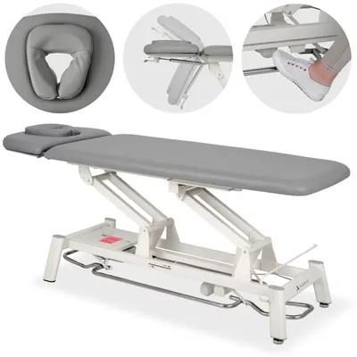 Produktbild von Habys Proxima V2 Ergo | Elektrische Massageliege Behandlungsliege Therapieliege | Steuerrahmen | Höhenverstellbare 2-Segmente | 198 x 68 cm