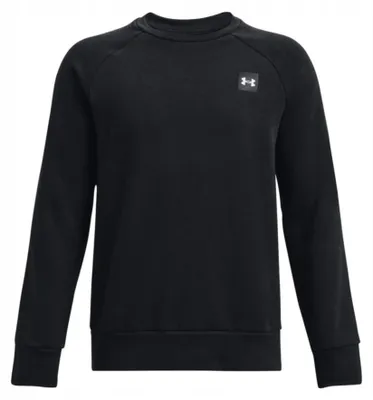 Imagen del producto de UNDER ARMOUR Rival, sudadera para niños, color /blanco ópalo, talla XS (122-127 cm)