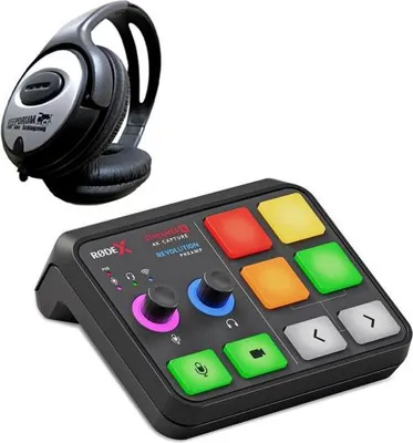 Zdjęcie produktu dla Interfejs Rode X Streamer X ze słuchawkami