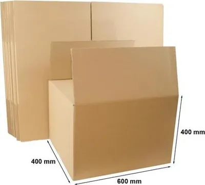 Zdjęcie produktu dla Kartony Klapowe 600x400x400mm BC650, 100 sztuk