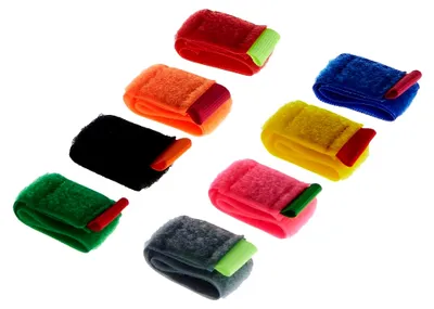 Produktbild von Bunte Kabelbinder, 8 Stück