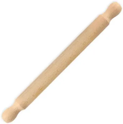 Produktbild von Zenker Teigroller – Holzroller – Bucheholz – 35 x 3 cm