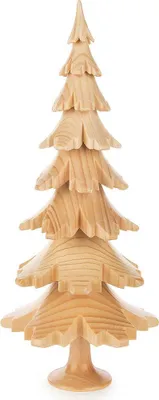 Produktbild von Massivholzbaum natur (24,5cm) von Dregeno Seiffen