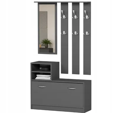 Obrázek produktu pro Framire Šatní skříň V-1 Framire90 x 160 x 30 cm antracit