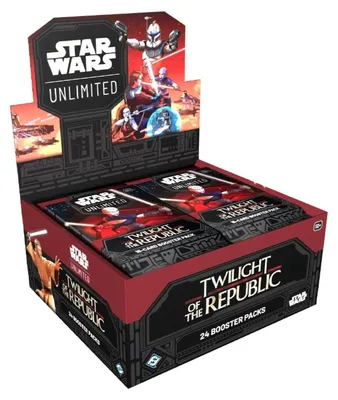 Zdjęcie produktu dla Star Wars Unlimited Twilight of the Republic Booster Box