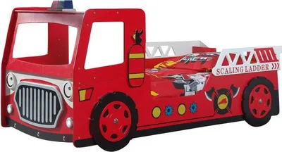 Produktbild von Feuerwehrbett Firetruck mit LED-Beleuchtung