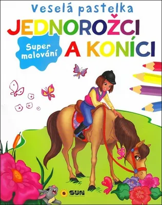 Obrázok produktu pre Veselá pastelka Jednorožce a koníci
