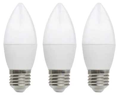 Produktbild von Kobi E27 LED-Lampe B35 9W 806lm 4000K neutralweiß 3 Stück