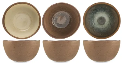 6er-Set Porzellanschalen Cancun 13 cm, spülmaschinengeeignet