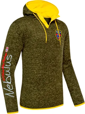 Immagine prodotto di Nebulus felpa con cappuccio STITCH uomo, calda felpa con cappuccio, pullover con cappuccio, P5053 - Uomo, verde, S