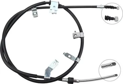Produktbild von A.B.S. Handbremsseil Seilzug Feststellbremse für MITSUBISHI L 200 / Triton Pickup (KAT, KBT) Hinten Links K12079