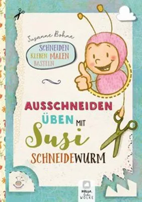 Obrázok produktu pre Ausschneiden üben mit Susi Schneidewurm - Schneiden, malen, kleben & basteln: Mein Scherenführerschein