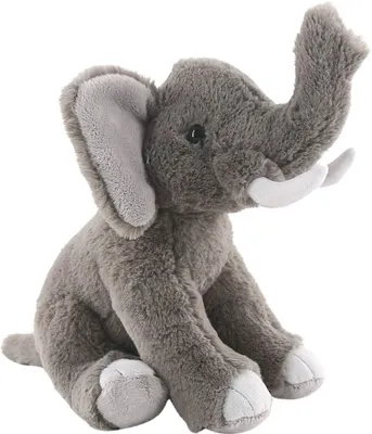 Zdjęcie produktu dla Afrykański słon, siedząca figura, 21 cm