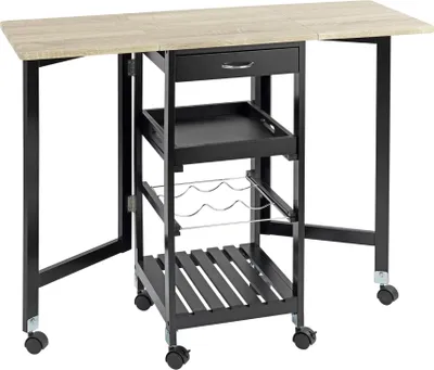 Produktbild von Rollwagen ausklappbar belastbar bis 10 kg.