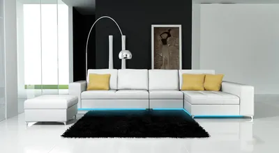 Zdjęcie produktu dla Sofa skórzana, sofa modułowa, narożnik, zestaw wypoczynkowy, nowoczesny design, model K5005