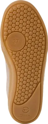 Produktbild von Tamaris Damen Sneaker aus Leder im Retro Look mit Wechselsohle 1-23609-46, Größe:39 EU, Farbe:Braun