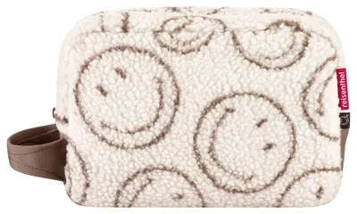Produktbild von reisenthel Kulturbeutel BH1045 cosmeticpouch M smiley® teddy chocolate