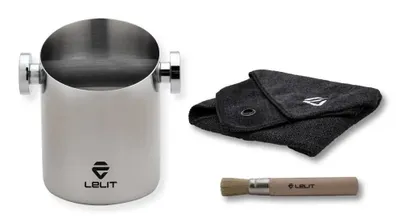 Produktbild von Lelit PLA360S - Klopfdose - Universal - Metallisch - Mikrofaser - Edelstahl - Holz - 1