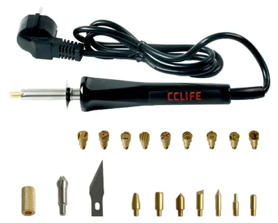 Produktbild von CCLIFE Lötkolben Set, Soldering Iron Kit, 30W