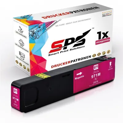 Produktbild von Kompatibel für HP Officejet Pro X551TD / CN627AE / 971XL Druckerpatrone Magenta