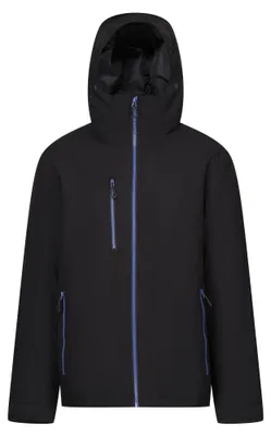 Image de Regatta - Veste « Navigate » imperméable pour homme LT413 (XL) (noir/bleu roi)