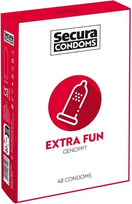 Produktbild von Secura Condoms EXTRA  FUN  48 x