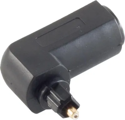 Image de S/CONN maximum connectivity Adaptateur coudé, Toslink mâle vers Toslink femelle (69056)