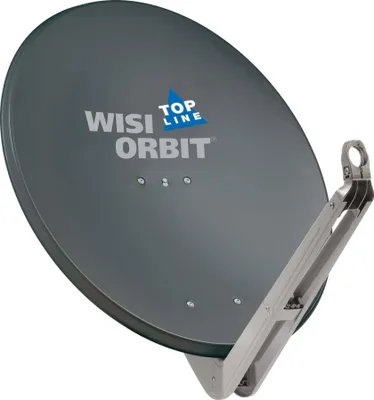 Produktbild von WISI Sat-Offsetantenne 85cm OA85H Aluminium graphitgrau