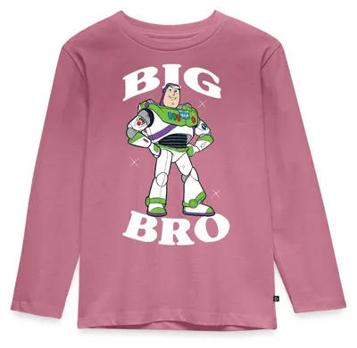 Produktbild von Spreadshirt Toy Story Buzz Lightyear Big Bro Kinder Premium Langarmshirt, 134/140 (8 Jahre), Mauve