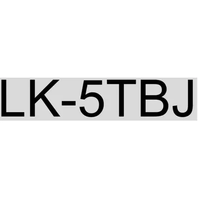 Produktbild von Epson LK-5TBJ Schwarz, Transparent