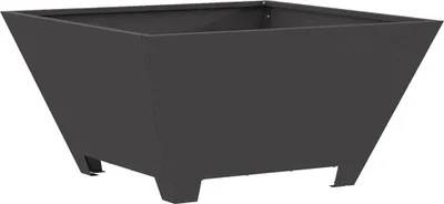 Immagine prodotto di Focolare Nero 60 x 60 x 30 cm Acciaio