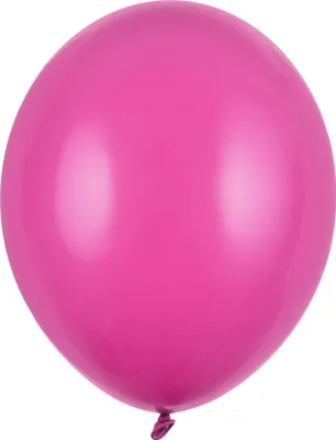 Produktbild von 100 Stk. Luftballon Ø30cm "Uni Pastell" | Hot Pink
