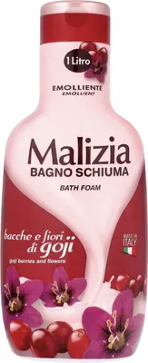 Produktbild von Malizia Erweichendes Schaumbad - Gojibeeren und -Blumen 1 l x1