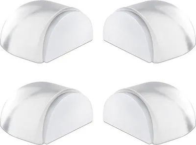 Produktbild von Transparente Selbstklebende Deurstopper 39x41x20mm Schutz für Wand und Möbel