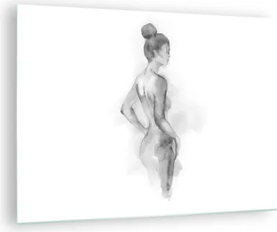 Produktbild von Bilder auf glas - Einteilig - Frau Körper Stück - 70x50cm - Glasbilder - Wandbilder - Bilder - zum Aufhängen bereit - Wanddekoration aus Glas - Glas Bilder - Wandbild auf Glas - GAA70x50-4995