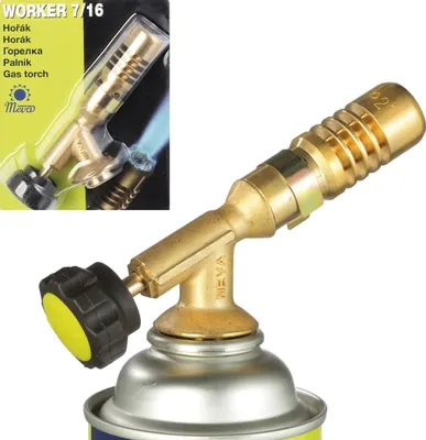 Productafbeelding van Gasbrander voor loodcartridge met ventiel 7/16'', Worker, 1,8 kW