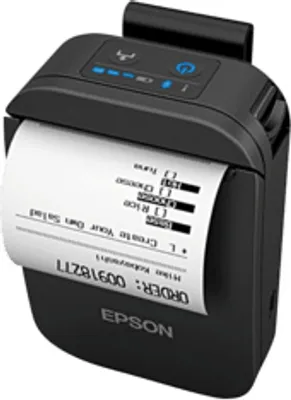 Image de Epson TM-P20II (106) Imprimante thermique directe mobile - monochrome - impression de reçus - USB - Bluetooth - LAN sans fil - blanc, noir - LAN sans fil