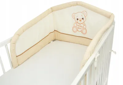 Produktbild von 180x30cm Bettumrandung für 120x60cm Gitterbett