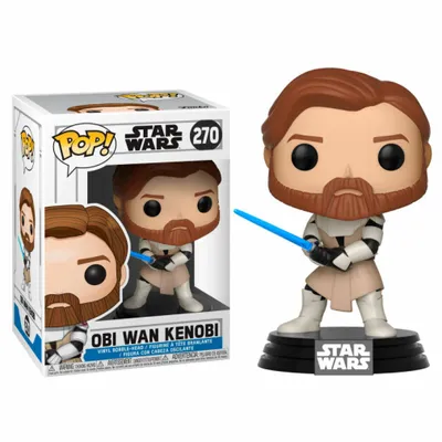Immagine prodotto di Funko Pop! Obi Wan Kenobi - Figurki winylowa Star Wars Clone Wars 10 cm