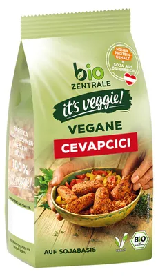 Produktbild von Vegane Cevapcici auf Sojabasis würzig herzhaft lecker grillen 170g