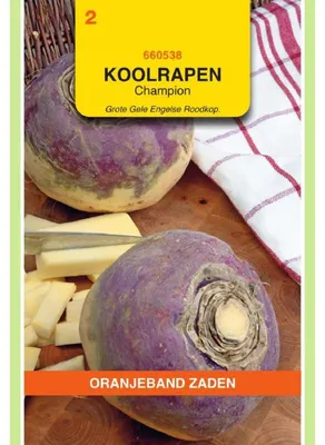 Produktbild von Oranjeband Kohlrueben Gelbe Rotkoepfige - 1 Packung Saatgut